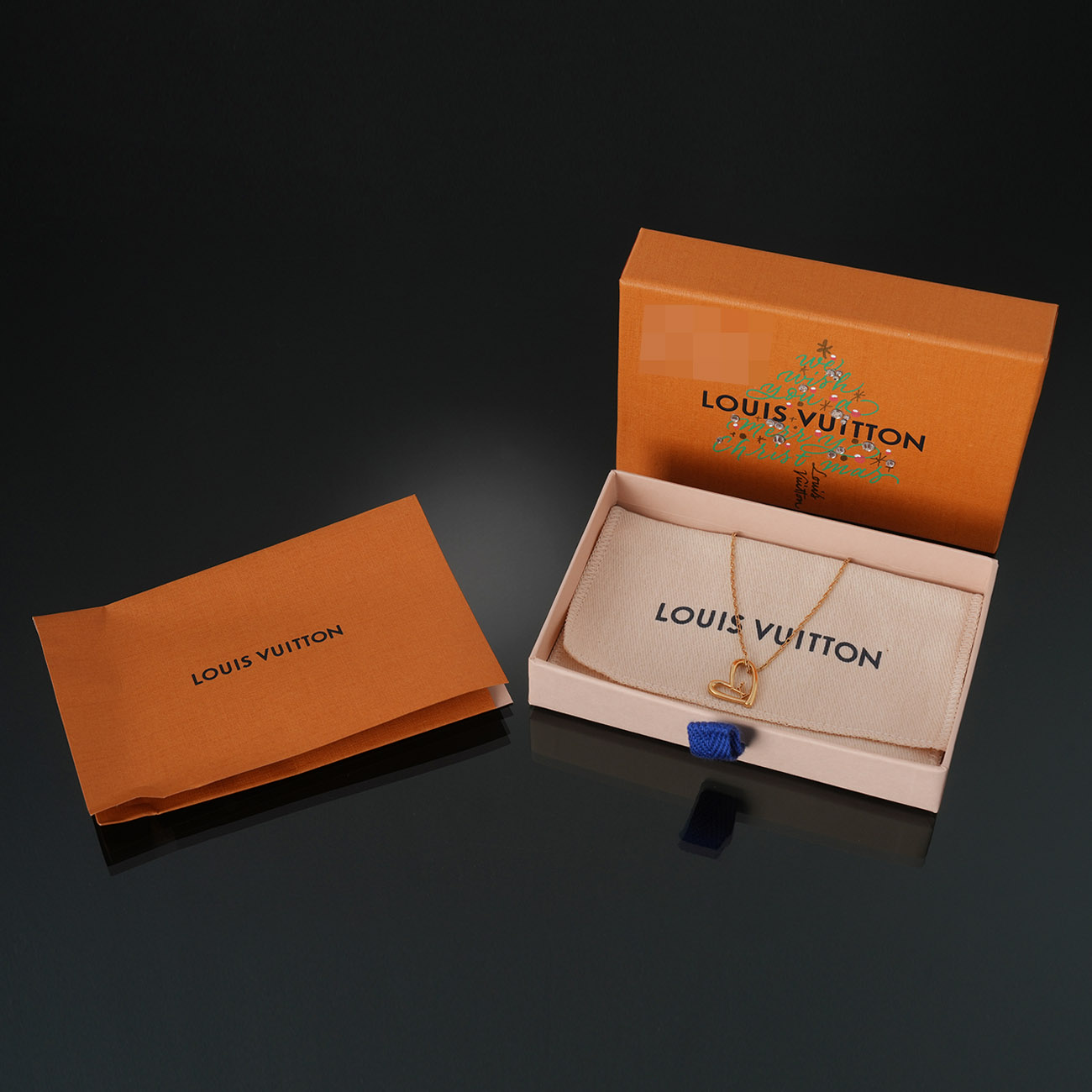 LOUIS VUITTON(USED)루이비통 M00465 폴 인 러브 네크리스